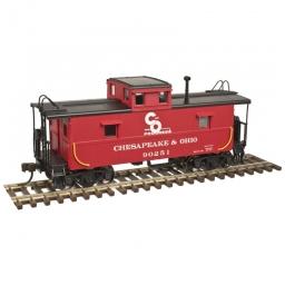 Click here to learn more about the Atlas O, LLC O Trainman C&O Cupola Caboose, C&O.