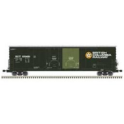 Click here to learn more about the Atlas Model Railroad O 53'' Evans Double Plug-Door Box, BCR (3R).