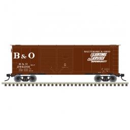 Click here to learn more about the Atlas O, LLC O 1937 AAR Double Door Box, B&O.