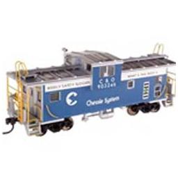 Click here to learn more about the Atlas O, LLC O Extended Vision Caboose, Undecorated (2R).