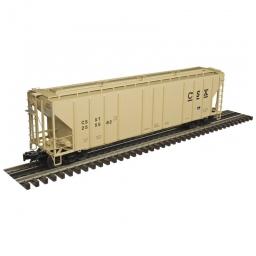 Click here to learn more about the Atlas O, LLC O PS-4427 Low Side Covered Hopper, CSX (2R).