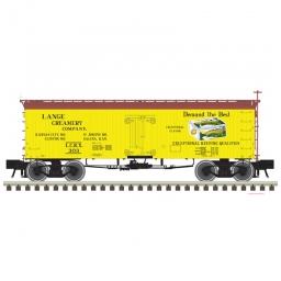 Click here to learn more about the Atlas O, LLC O 36'' Wood Reefer, Lange Creamery (2R).