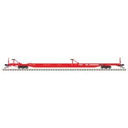 Click here to learn more about the Atlas O, LLC O Master 89'' 4'''' Flat Car, APL "Linertrain" #2.