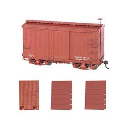 Click here to learn more about the Bachmann Industries On30 Spectrum Box w/Murphy Roof, Red.