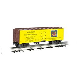 Click here to learn more about the Bachmann Industries O Williams 40'' Reefer, Mariposa Apples.
