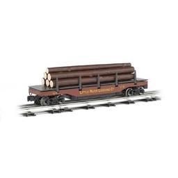 Click here to learn more about the Bachmann Industries O-27 Williams Operating Log Dump Car, LRL.