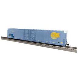 Click here to learn more about the Lionel O 86'' 4-Door High Cube Box, CSX/C&O Bleed #180455.