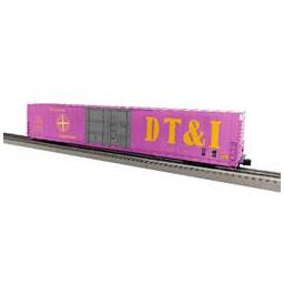 Click here to learn more about the Lionel O 86'' 4-Door High Cube Box, DT&I/Purple #26888.