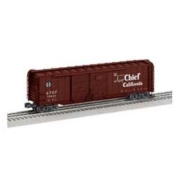 Click here to learn more about the Lionel O 50'' Double Door Box, SF/SuperChief #10410.