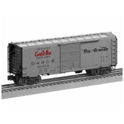Click here to learn more about the Lionel O PS-1 Box w/Freight Sound,D&RGW/Cookie Box #60034.
