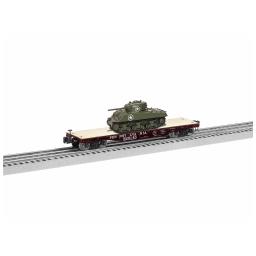 Click here to learn more about the Lionel O 40'' Flatcar w/Sherman Tank, PRR #925148.