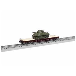 Click here to learn more about the Lionel O 40'' Flatcar w/Sherman Tank, SP #140014.