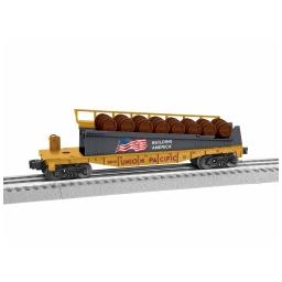 Click here to learn more about the Lionel O-27 Barrel Ramp Car, UP.