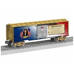 Click here to learn more about the Lionel O-27 Martin Van Buren Boxcar Made in USA.