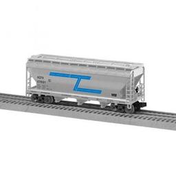 Click here to learn more about the Lionel O ACF 3-Bay Covered Hopper, Tenneco (6).