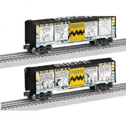 Click here to learn more about the Lionel O-27 Box, Peanuts Comic Art/Winter.