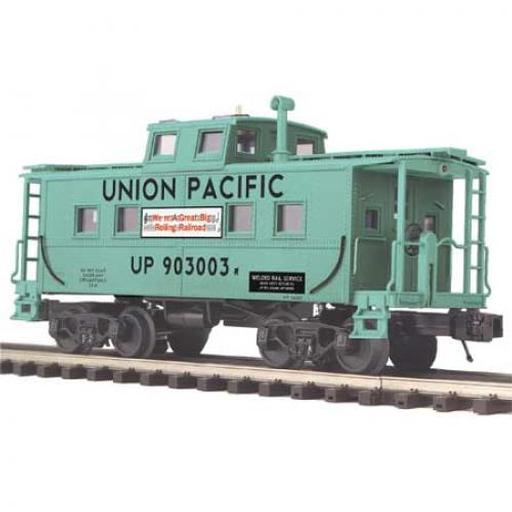 M.T.H. Electric Trains O Center Cupola Steel Caboose, UP #903003