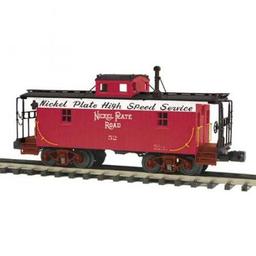 Click here to learn more about the M.T.H. Electric Trains O N-6b Cabose w/Operating Signal Man, NKP #52.