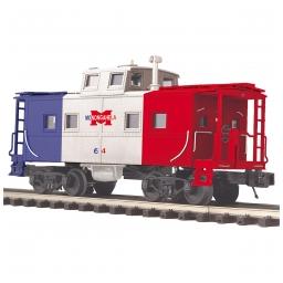 Click here to learn more about the M.T.H. Electric Trains O Steel Center Cupola Caboose, MGA.