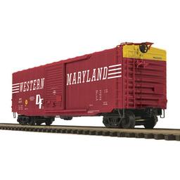 Click here to learn more about the M.T.H. Electric Trains O 50'' PS-1 Box w/Youngstown Doors, WM.