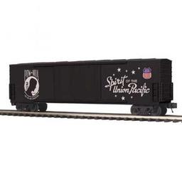 Click here to learn more about the M.T.H. Electric Trains O 50'' Double Door Plug Box, POW/MIA/Spirit of UP.