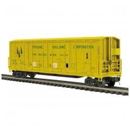 Click here to learn more about the M.T.H. Electric Trains O 55'' All-Door Box, Spokane Moulding Corp #30026.