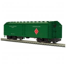 Click here to learn more about the M.T.H. Electric Trains O R50B Express Reefer Car, REA #302.