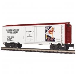 Click here to learn more about the M.T.H. Electric Trains O Brewing Reefer Car, Fuhrmann & Schmidt #8056.