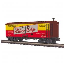Click here to learn more about the M.T.H. Electric Trains O 36'' Woodsided Reef Car, Muessel Brewing Co #420.