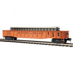 Click here to learn more about the M.T.H. Electric Trains O Gondola w/ScaleTrax Straights, B&M #9088.
