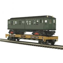 Click here to learn more about the M.T.H. Electric Trains O Flat w/LoV Subway Car, TTX #941425.