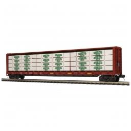 Click here to learn more about the M.T.H. Electric Trains O Center Beam Flat w/Lumber Load, NS #20205.