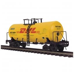 Click here to learn more about the M.T.H. Electric Trains O Funnel Flow Tank Car, DHL #90050.