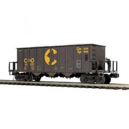 Click here to learn more about the M.T.H. Electric Trains O Rapid Discharge Car, Chessie #45020.