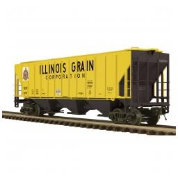 Click here to learn more about the M.T.H. Electric Trains O PS-2 CDHighSided Hopper,Illinois Grain Corp#6797.