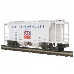 Click here to learn more about the M.T.H. Electric Trains O PS-2 Hopper, Smith-Douglas Company #32.