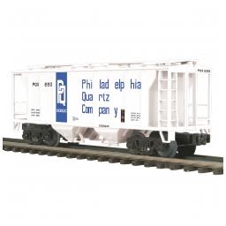 Click here to learn more about the M.T.H. Electric Trains O PS-2 Hopper, Philadelphia Quartz Company #220.