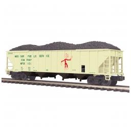 Click here to learn more about the M.T.H. Electric Trains O 4-Bay Hopper, Missouri Public Service #1101.