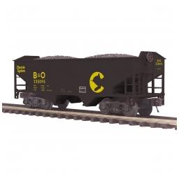 Click here to learn more about the M.T.H. Electric Trains O 2-Bay Offset Hopper, Chessie #235095.