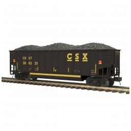 Click here to learn more about the M.T.H. Electric Trains O Coalporter Hopper Car, CSX #386525.