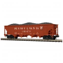 Click here to learn more about the M.T.H. Electric Trains O 4-Bay Hopper Car, PRR #189470.