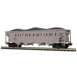 Click here to learn more about the M.T.H. Electric Trains O 4-Bay Hopper Car, WM #90000.