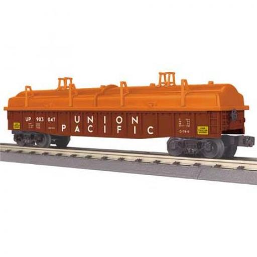 M.T.H. Electric Trains O-27 Gondola w/Cover, UP