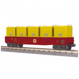 Click here to learn more about the M.T.H. Electric Trains O-27 Gondola w/LCL Containers, DM&IR #4239.