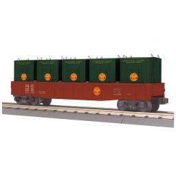 Click here to learn more about the M.T.H. Electric Trains O-27 Gondola w/LCL Containers, PRSL #11919.
