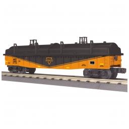Click here to learn more about the M.T.H. Electric Trains O-27 Gondola w/Cover, Armco Steel #240519.