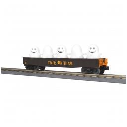 Click here to learn more about the M.T.H. Electric Trains O-27 Gondola w/Flickering Lighted Ghosts.