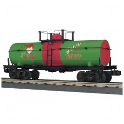Click here to learn more about the M.T.H. Electric Trains O-27 Smoking Tank Car, Christmas.