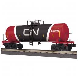Click here to learn more about the M.T.H. Electric Trains O-27 Modern Tank, CN # CNW#1.