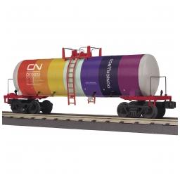 Click here to learn more about the M.T.H. Electric Trains O-27 Modern Tank, CN #100019.